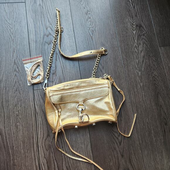 Rebecca Minkoff Gold Mini MAC Crossbody
Purse - Picture 6 of 9